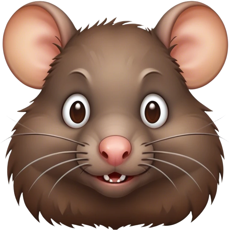 Ugly rat emoji