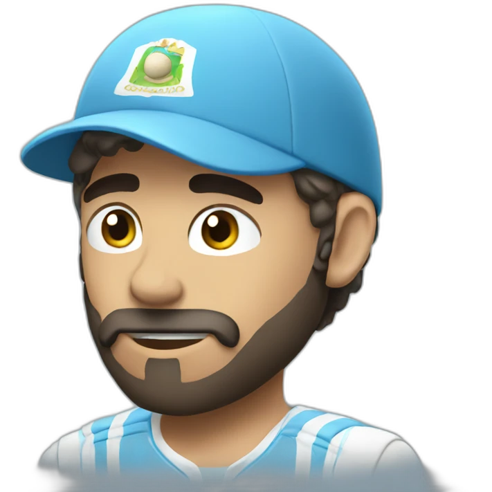 argentinian cricket player emoji