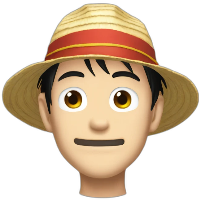 luffy hat emoji