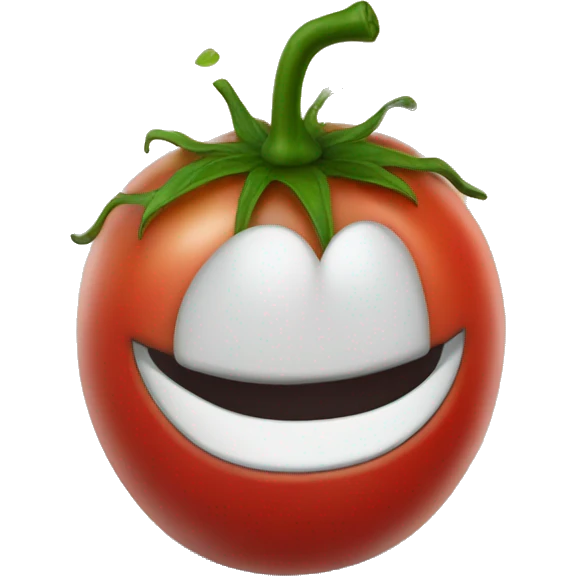 Smiling Tomato wearing combat boots emoji