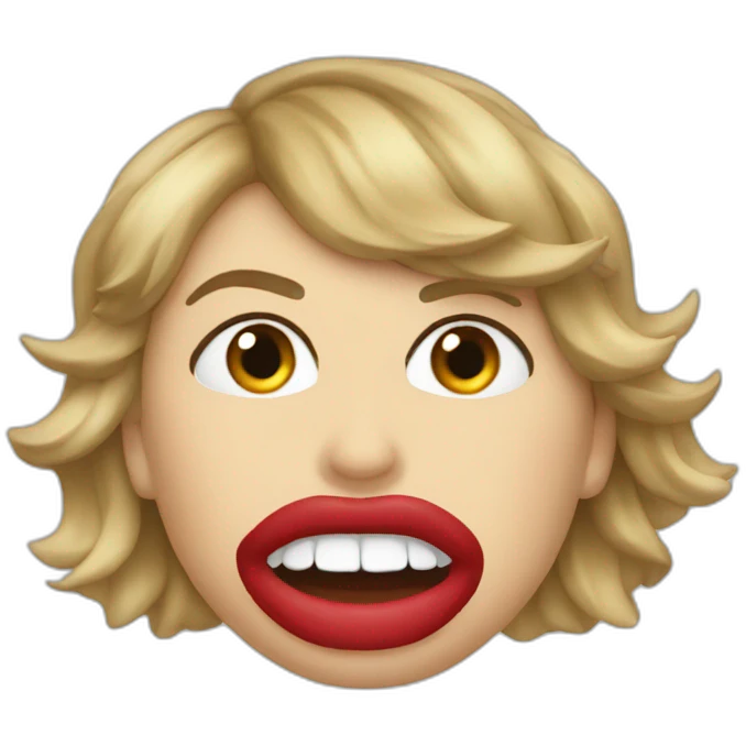 taylor-swift-mouth-bbc emoji