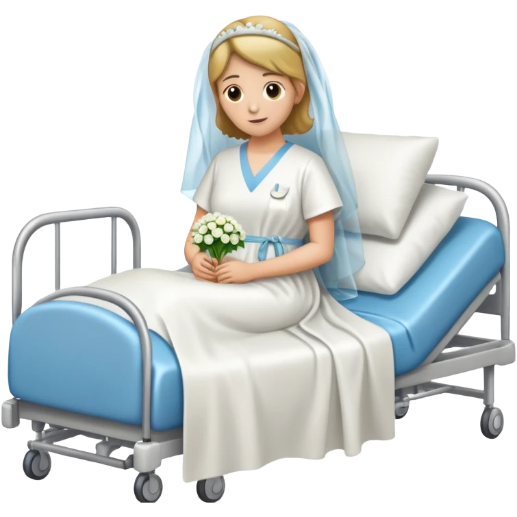 Happy wedding anniversary sick in the hospital  emoji