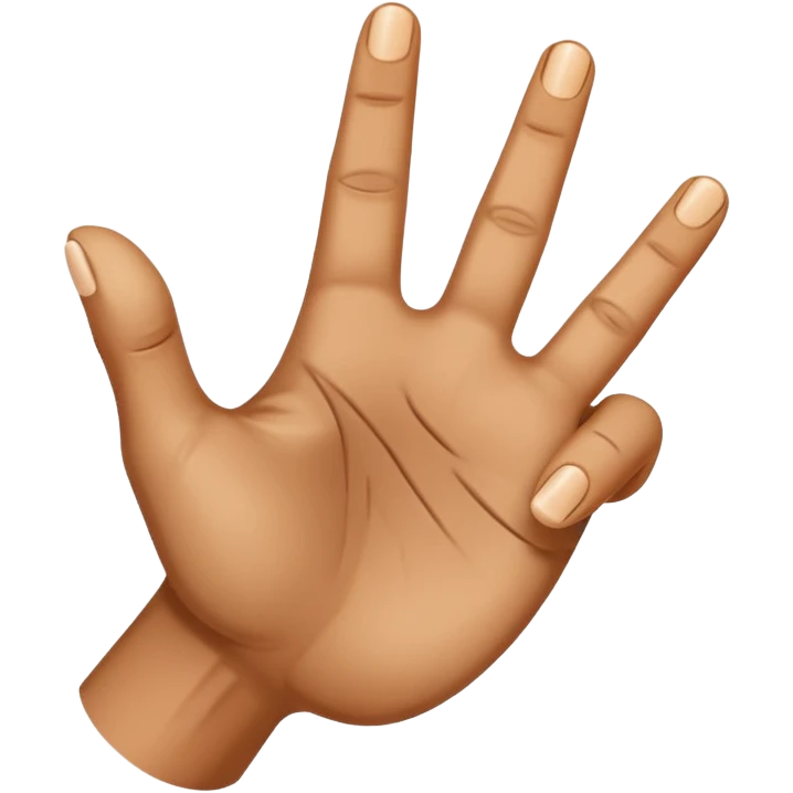 finger pointing straight ahead emoji