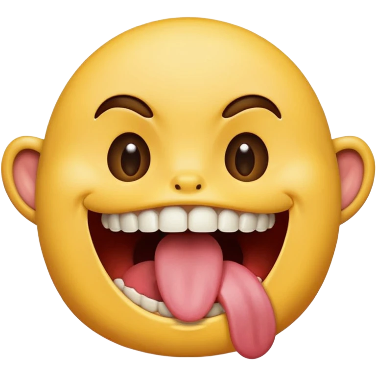 full mouth eating emoji emoji