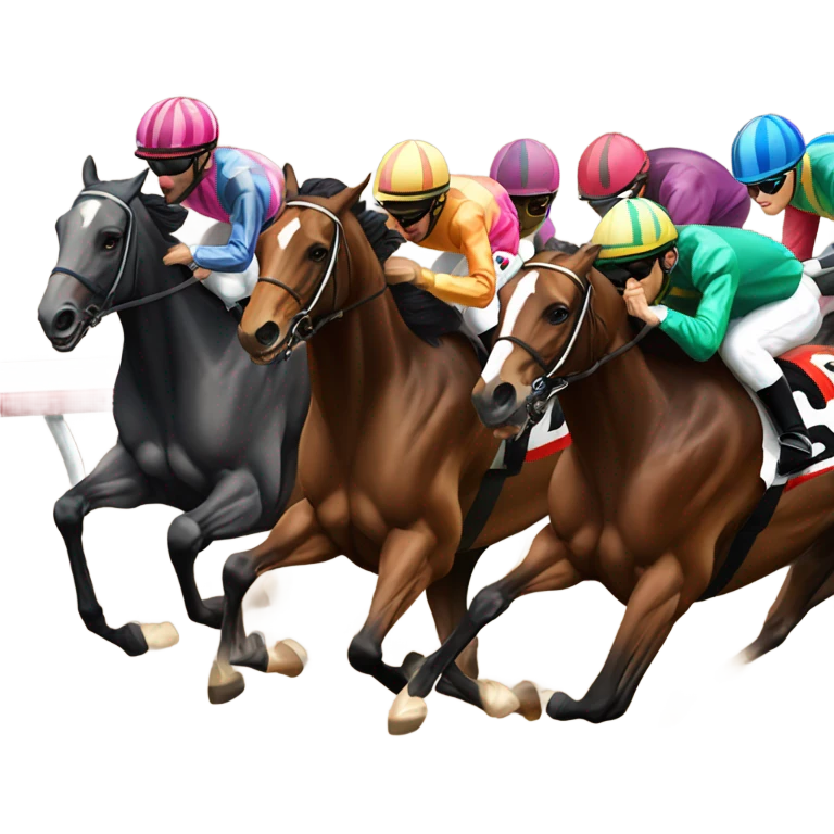 Horse racing emoji