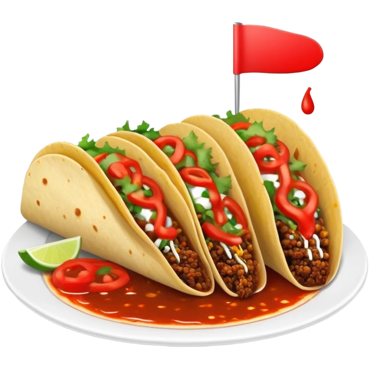 birria tacos with consome  emoji