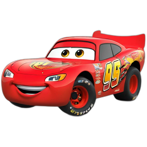 pixar mcqueen 95 emoji
