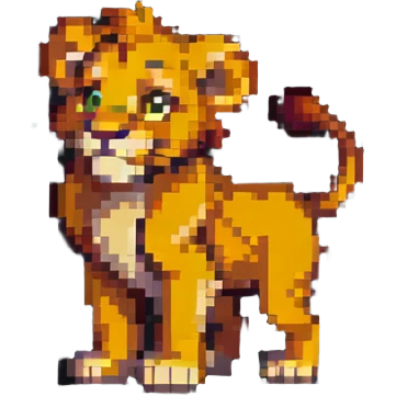 Simba from Disney emoji