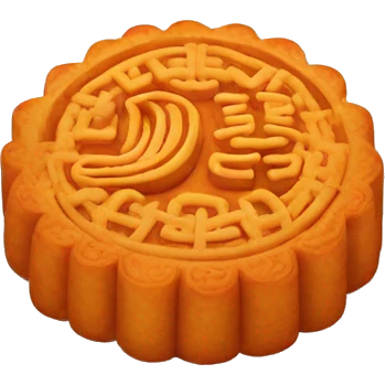 Chinese moon cake  emoji
