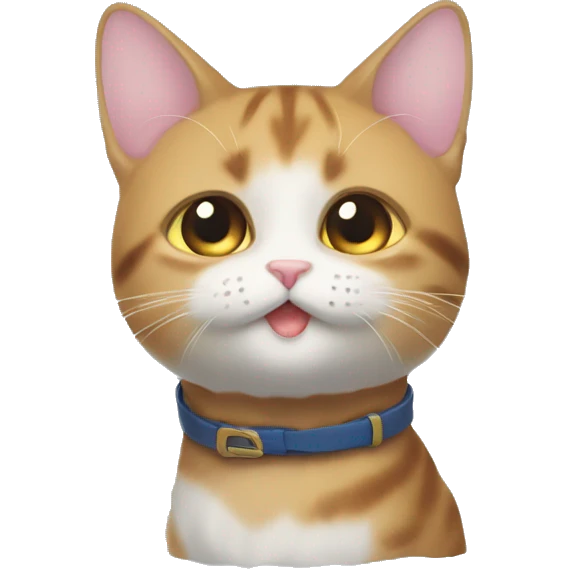 변기에 앉아있는 고양이 emoji
