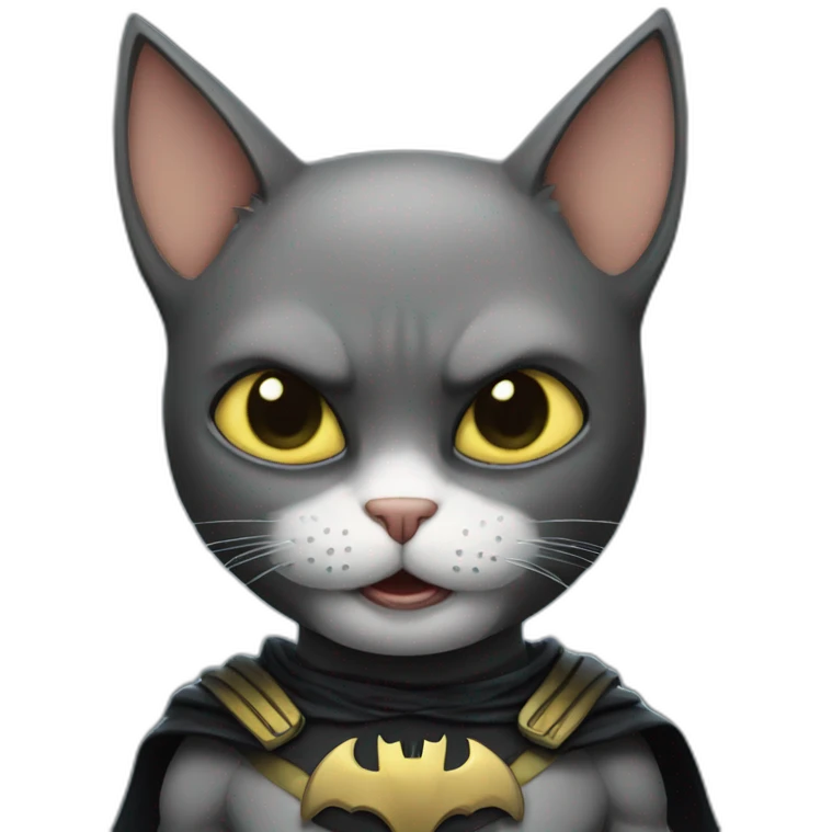 Batman cat emoji