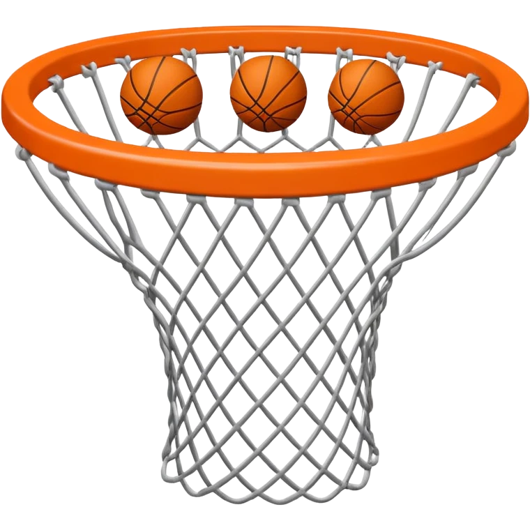 basketball basket emoji