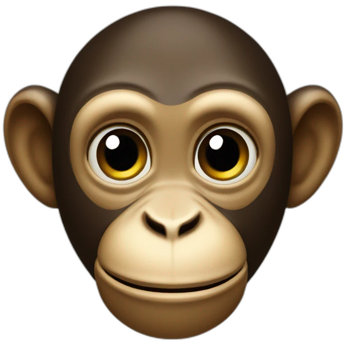 Mona Lisa Monkey Face emoji
