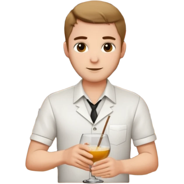 bartender mixing drinks emoji