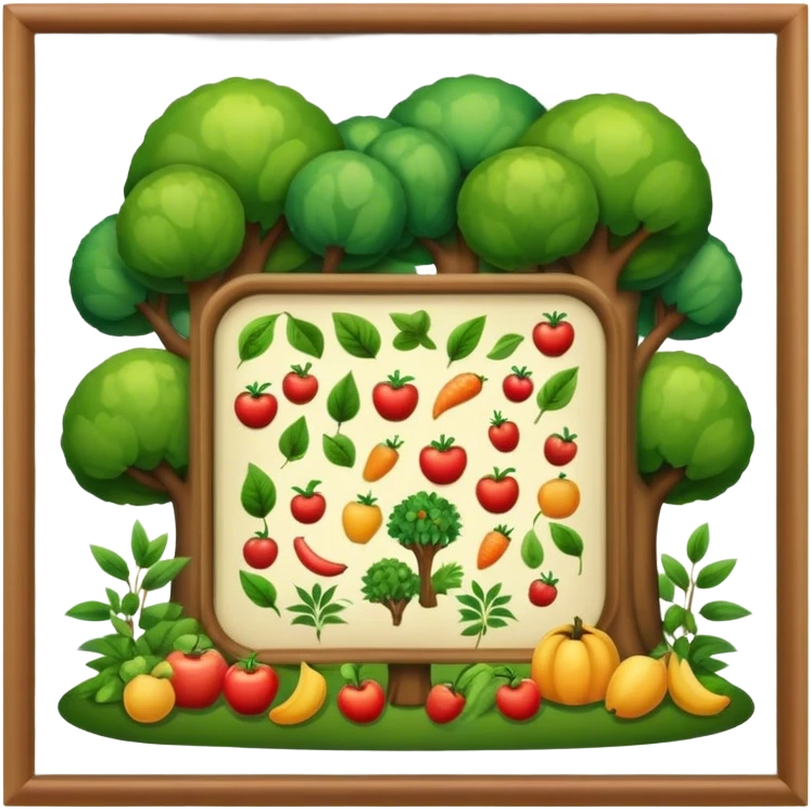 Food forest emoji