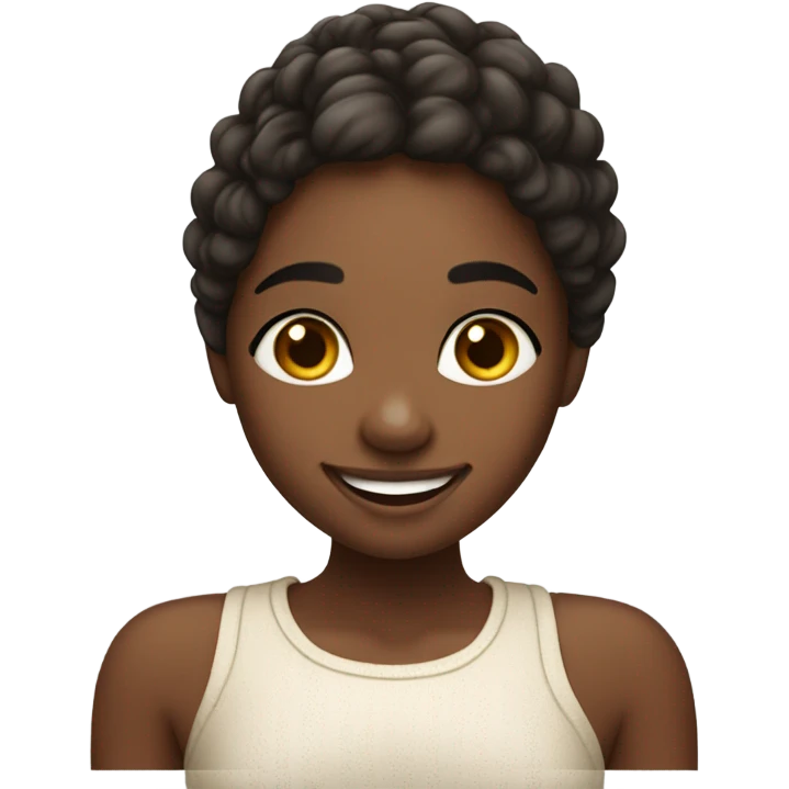 hyperpigmentation meme girl emoji