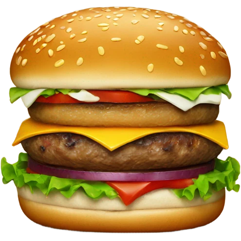 Burger  emoji