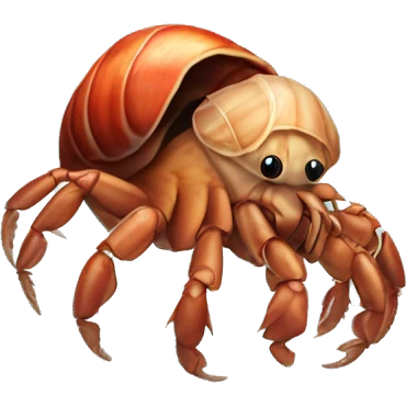 Hermit crab  emoji