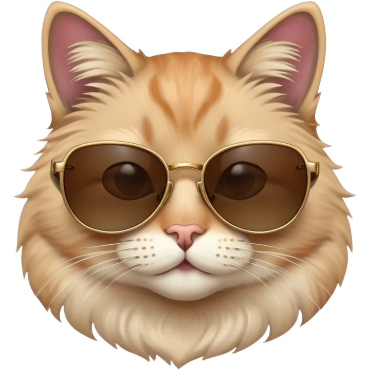 Cat wearing sunglasses emoji