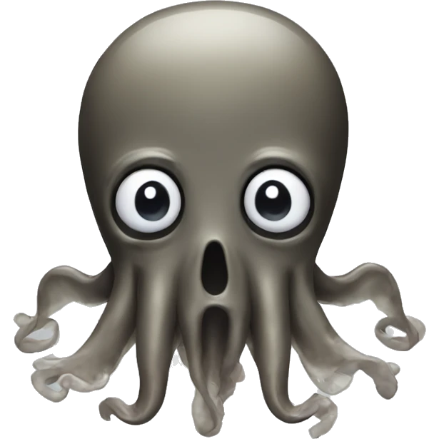 dead squid black eyes emoji