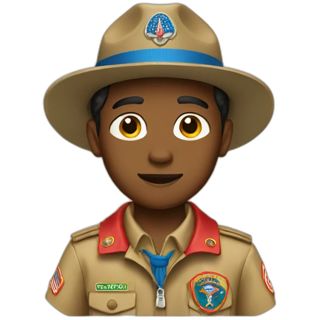 boy scout emoji