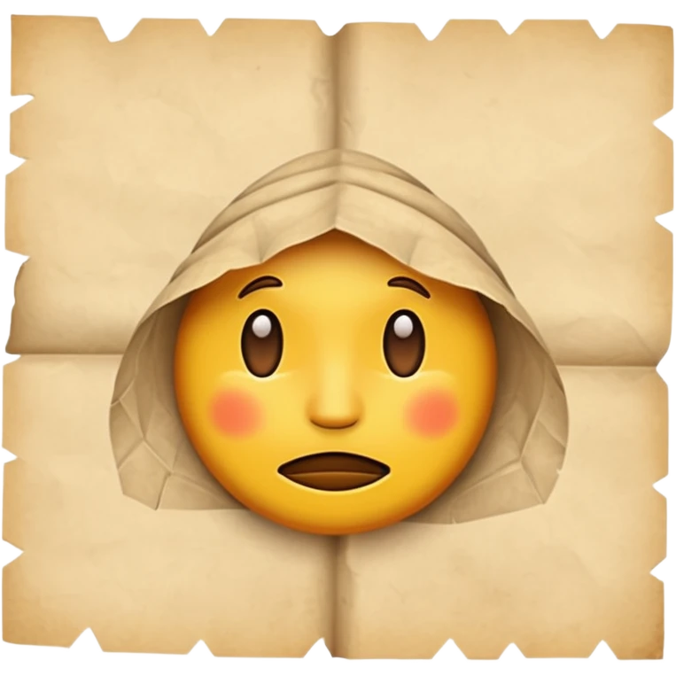 writter Script – Sheet of paper with text emoji