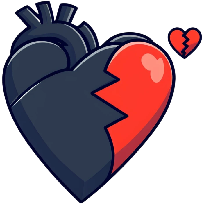 broken heart emoji
