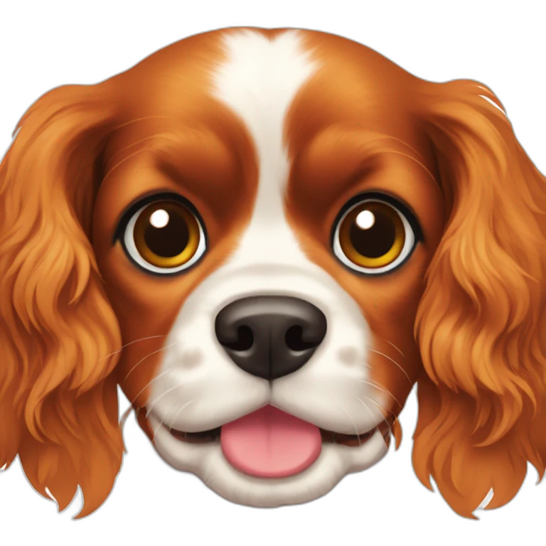 Cavalier king Charles  emoji