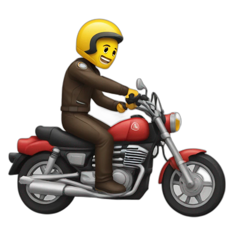 Moto en weeling emoji
