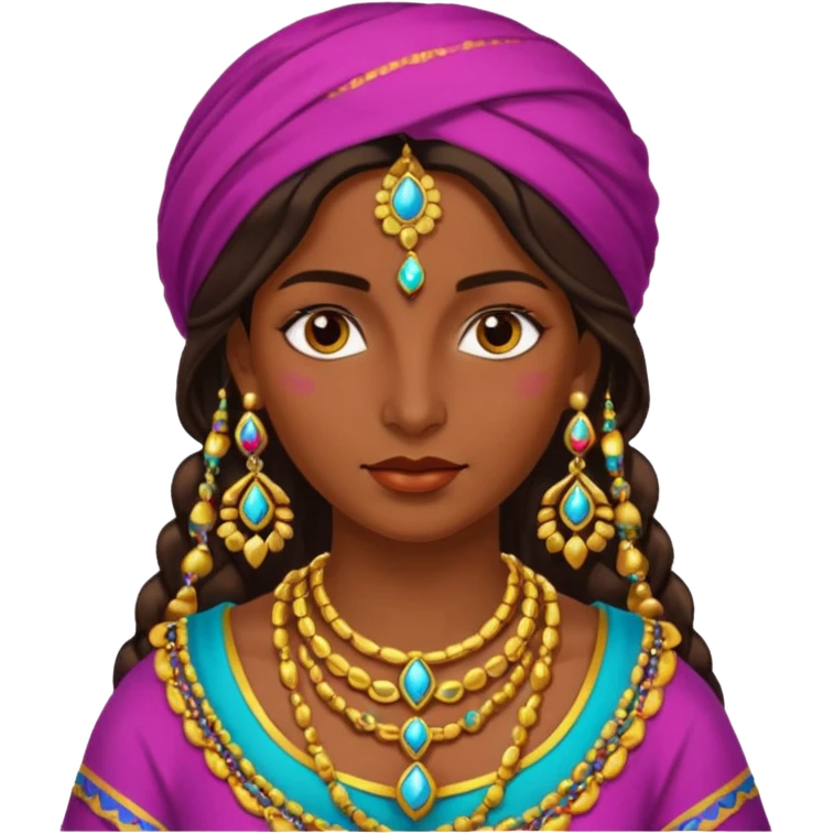 Bandera gitana emoji