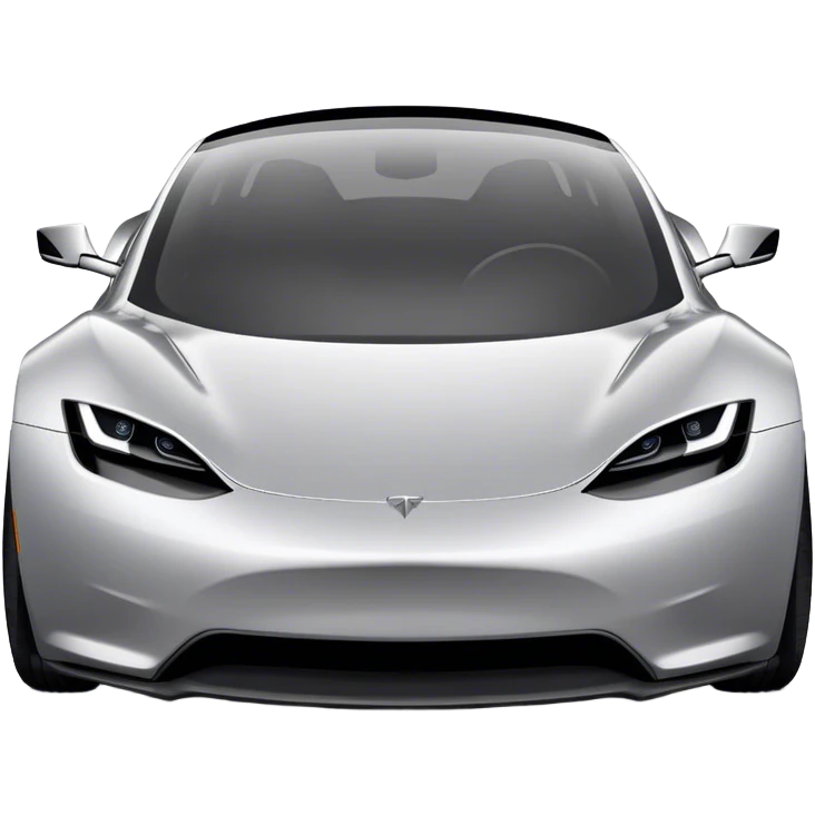 Tesla Roadster - Tesla (Model Year: 2020) (Iconic colour: Silver) emoji