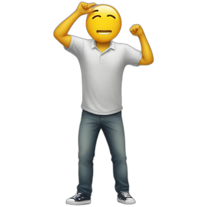 Emoji dab emoji