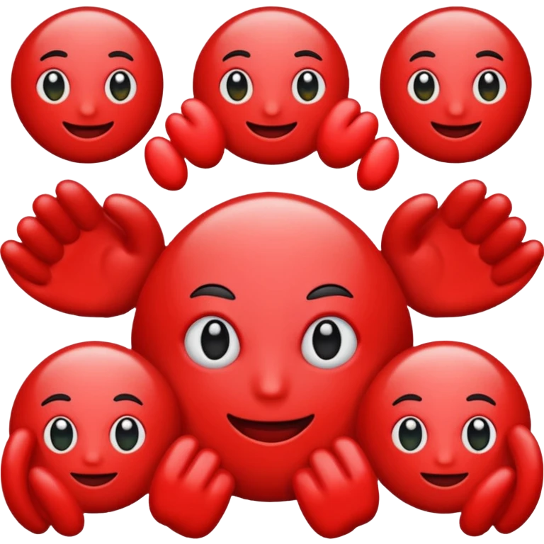 Red emoji