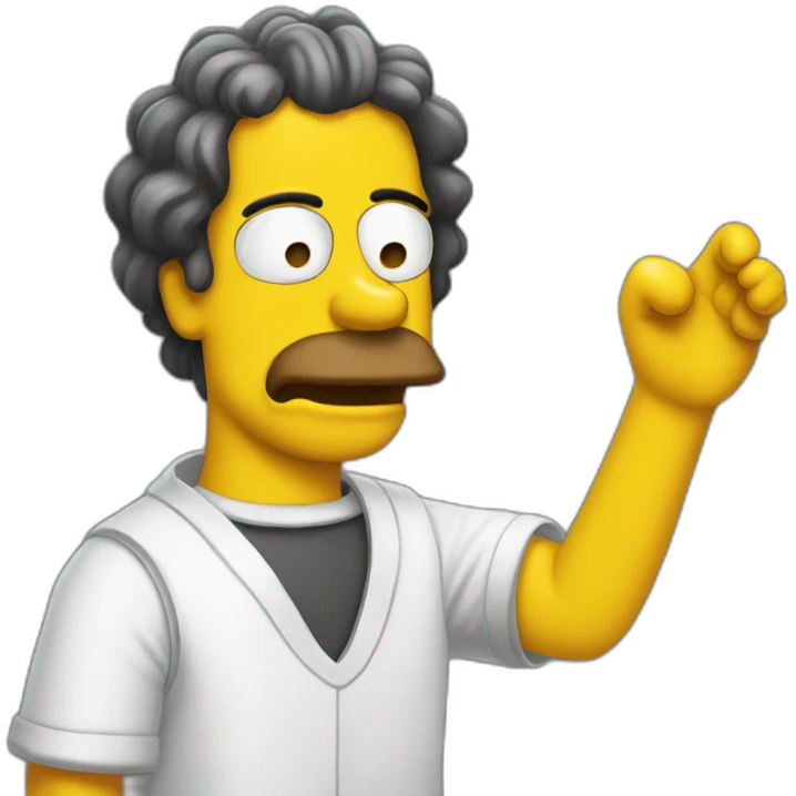 Omer Simpson emoji