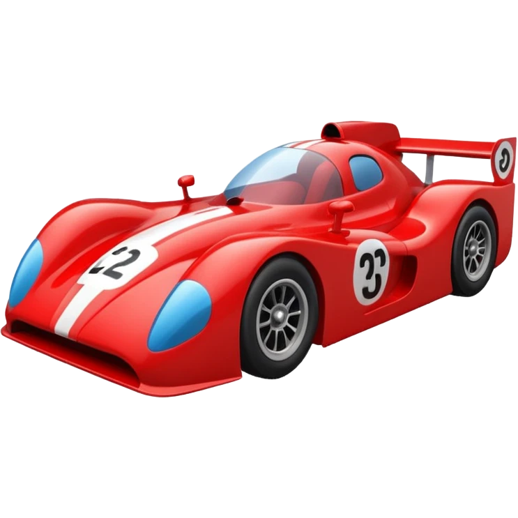 Racer bil emoji