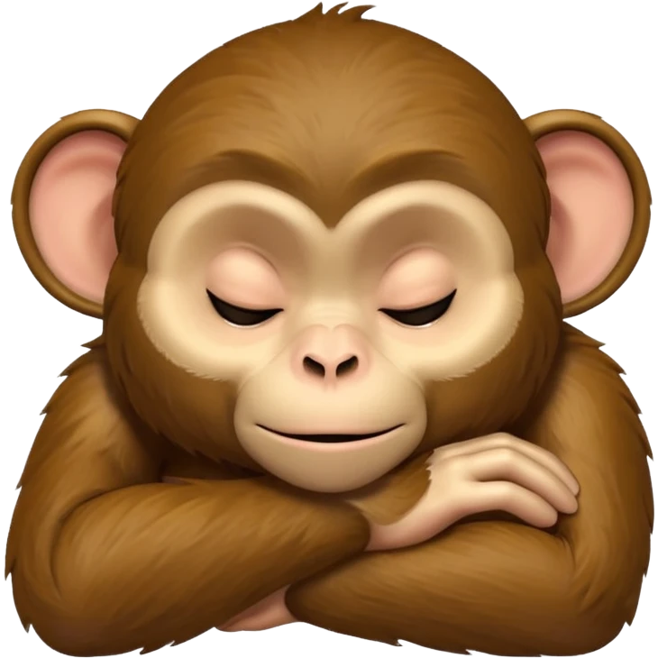 Sleeping monkey  emoji