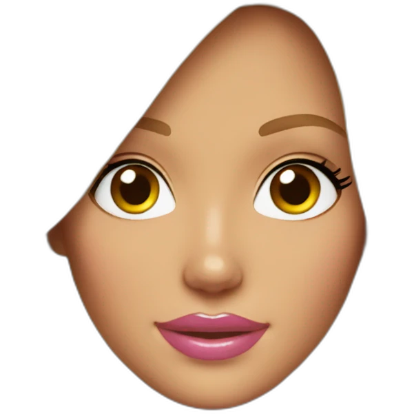 barbie blonde emoji