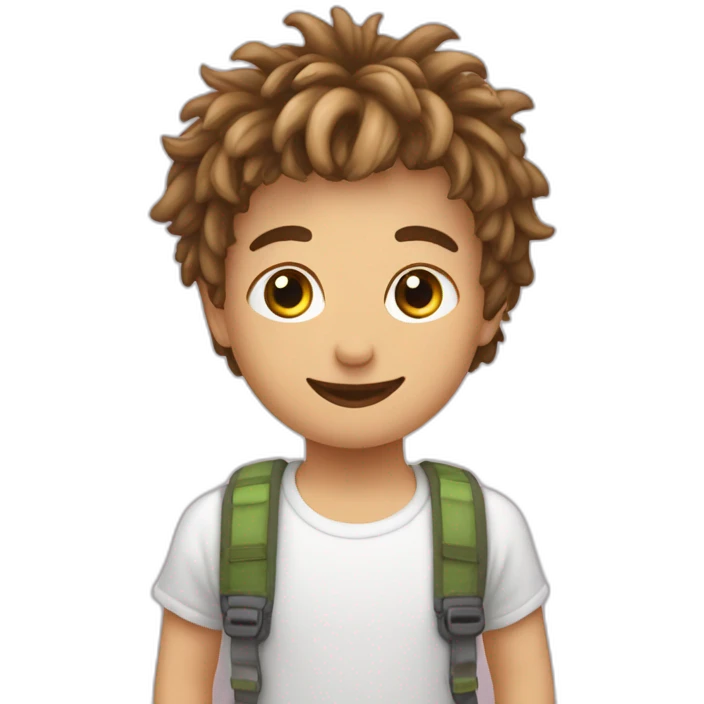 Jongen met eendjes kleren aan emoji