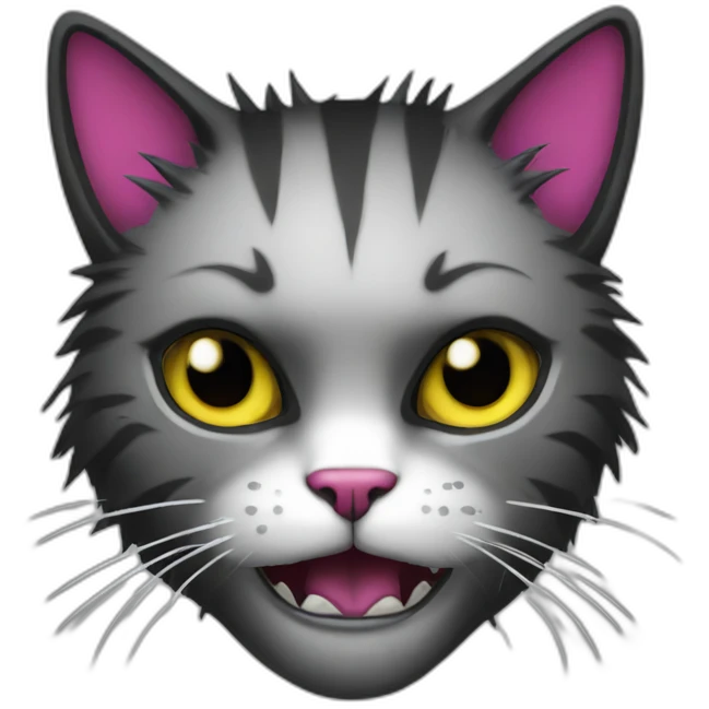 punk cat emoji