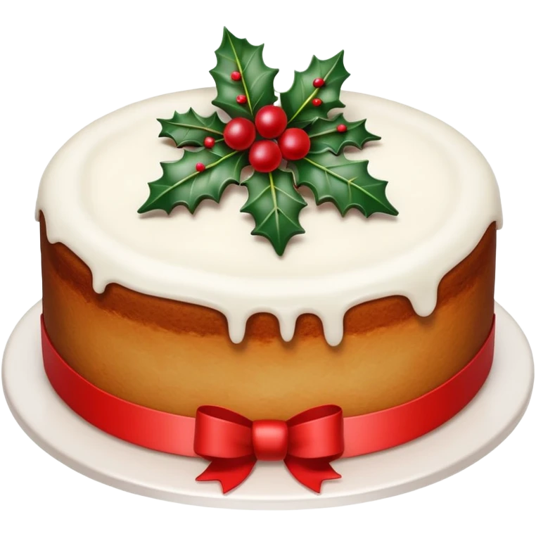 Christmas Cake emoji