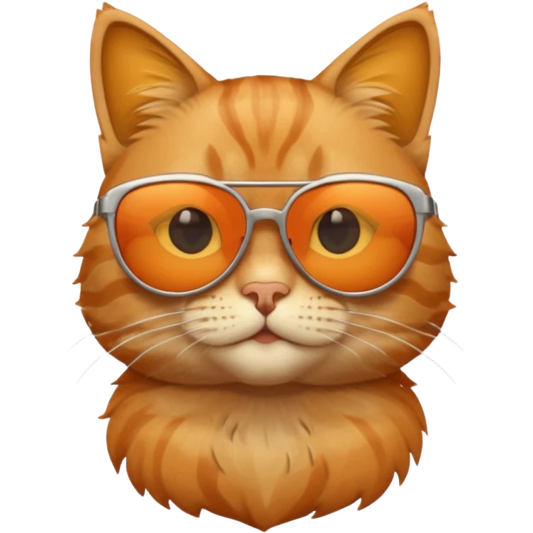 Cat wearing sunglasses emoji