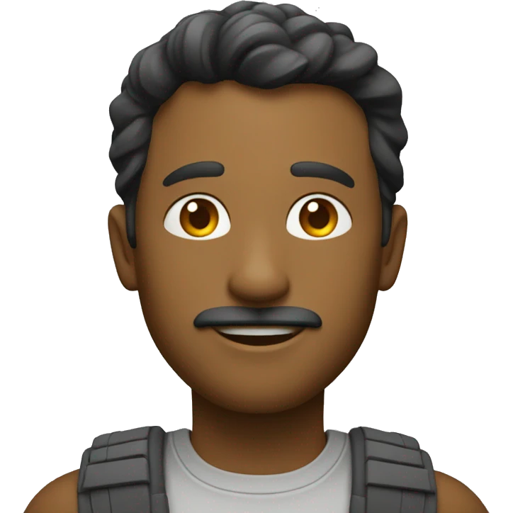 Un homme qui vient de se réveiller  emoji