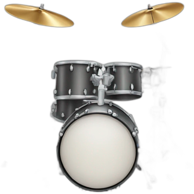 Metal drum kit emoji