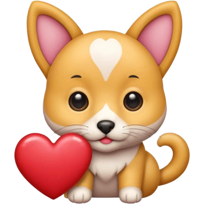 Pet Valentine emoji