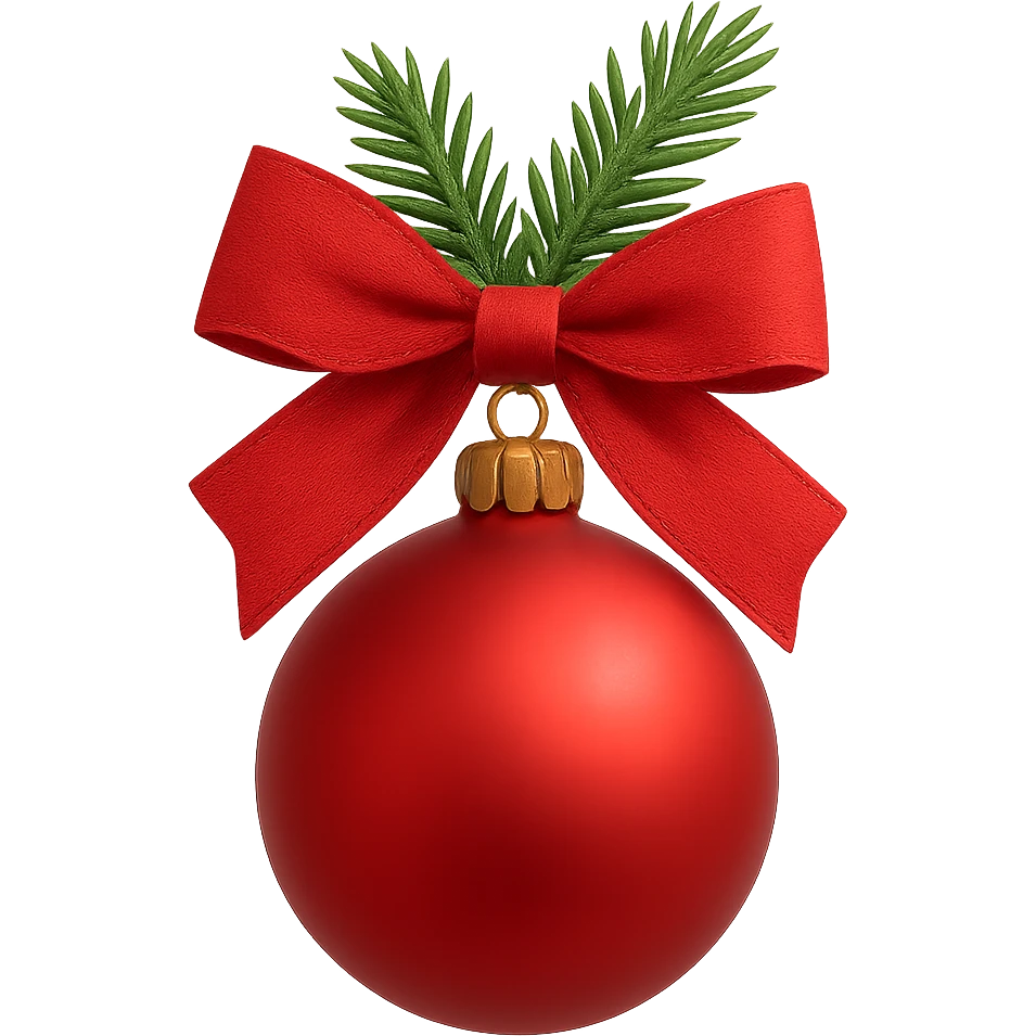 christmas object, remove background emoji