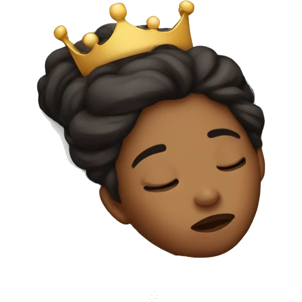 princess sleeping snoring  emoji