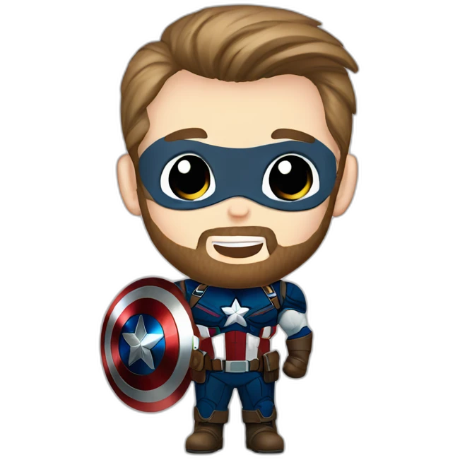 captain america Chris Evans emoji