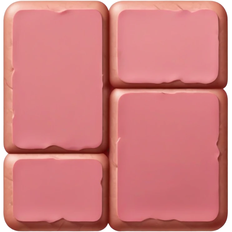  spam meat mondrian style painting back emoji
