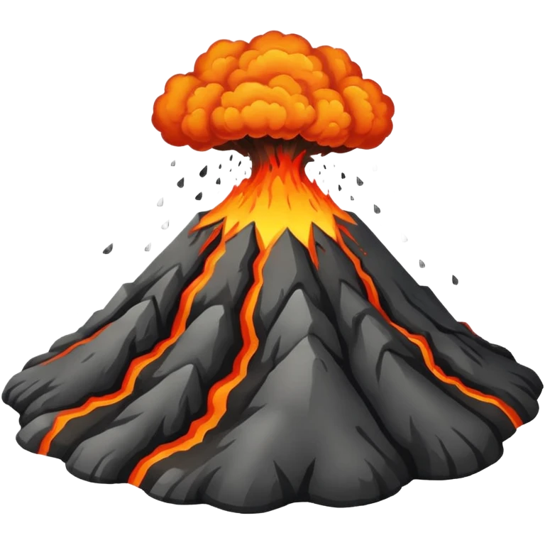 volcano emoji