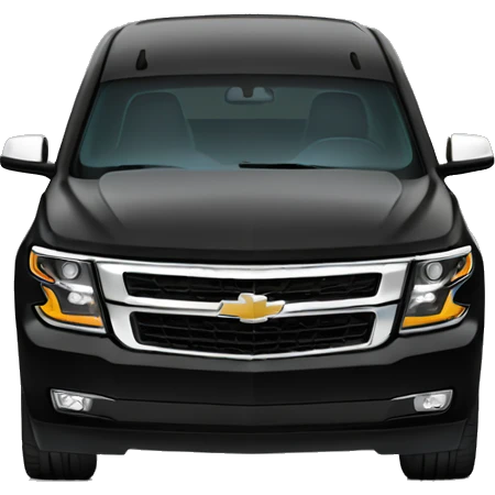 Black Chevy Tahoe emoji